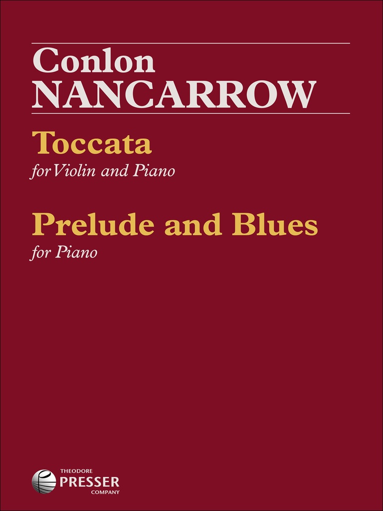 Toccata, Prelude and Blues (Study score)