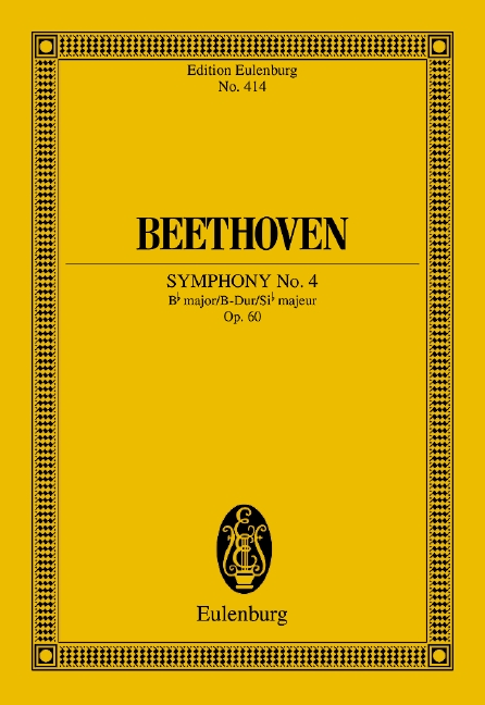 Symphony No.4 (Study score)