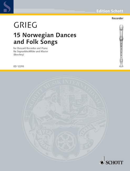 15 Norwegian dances and folk songs