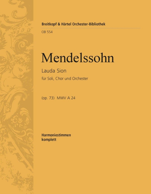 Lauda Sion, MWV.A 24 (Op. 73) (Wind parts)