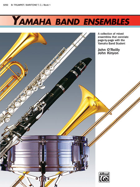 Yamaha band ensembles - Trumpet book 1