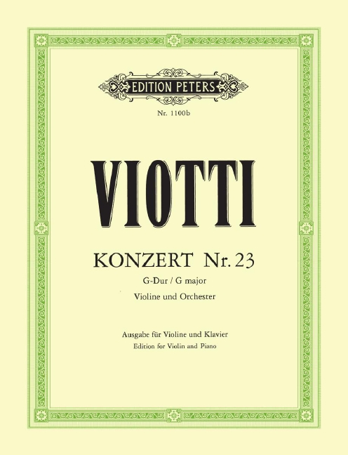 Konzert No.23 in G