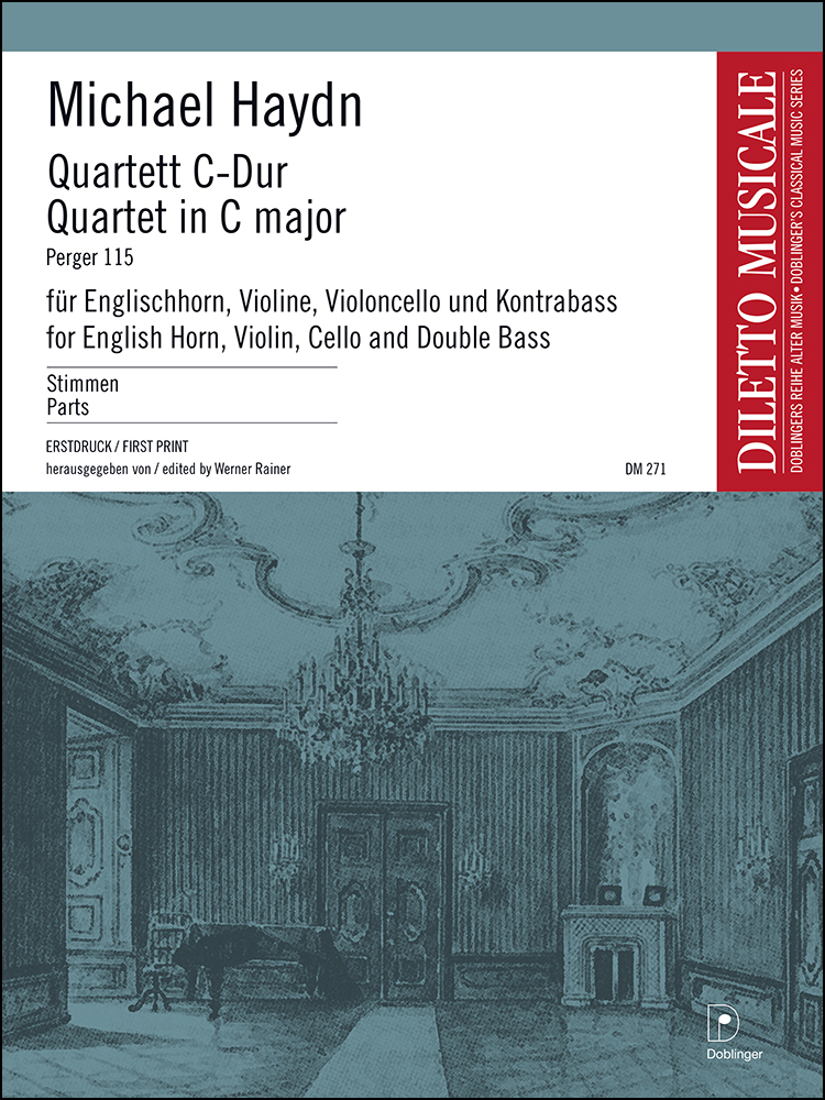 Quartett C-dur, P.115 (Set of parts)