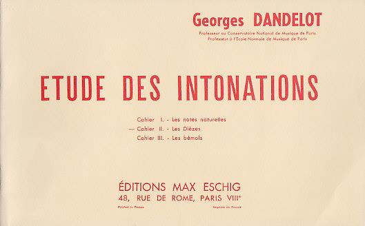 Etude des Intonations - Vol.2