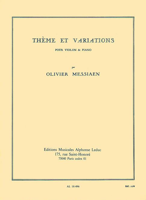 Thème et Variations