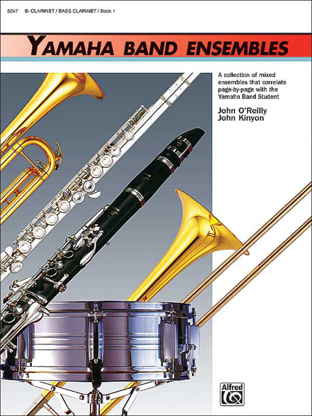 Yamaha band ensembles - Clarinet book 1