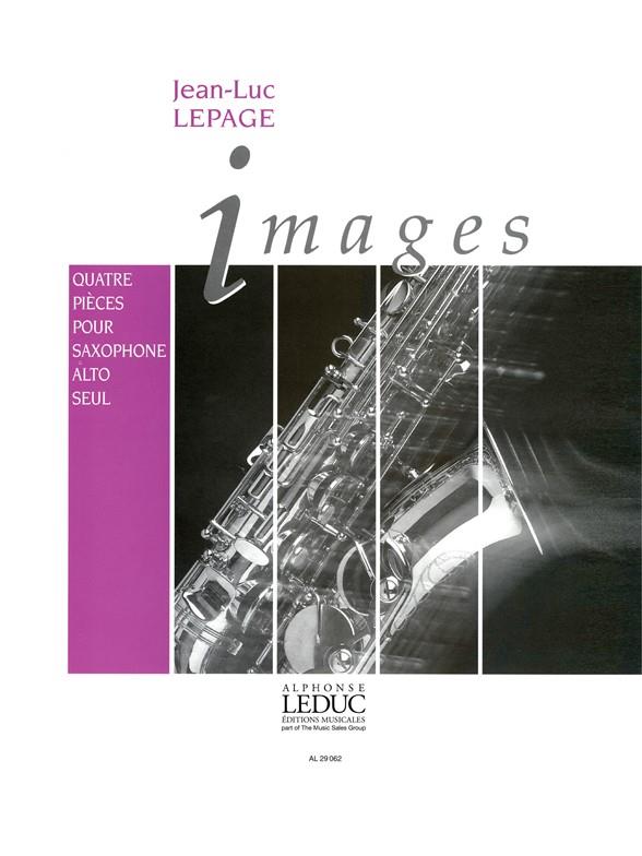 Images pour saxophone alto seul