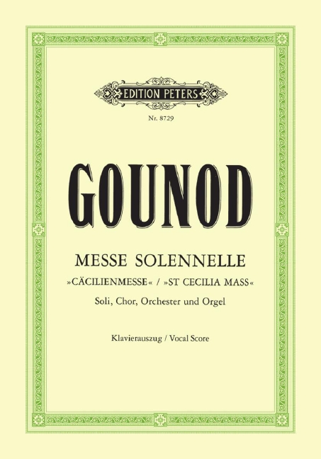 Messe solennelle (Piano reduction)