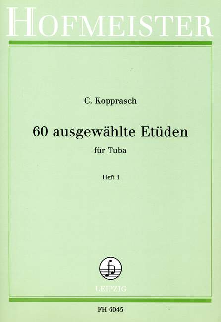 60 Ausgewahlte Etuden - Band 1