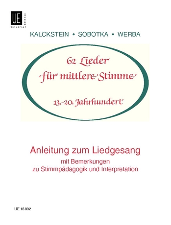 Anleitung zum Liedgesang (62 Lieder)