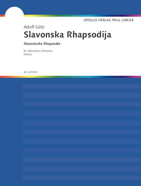 Slavonska Rapsodija (Partitur)