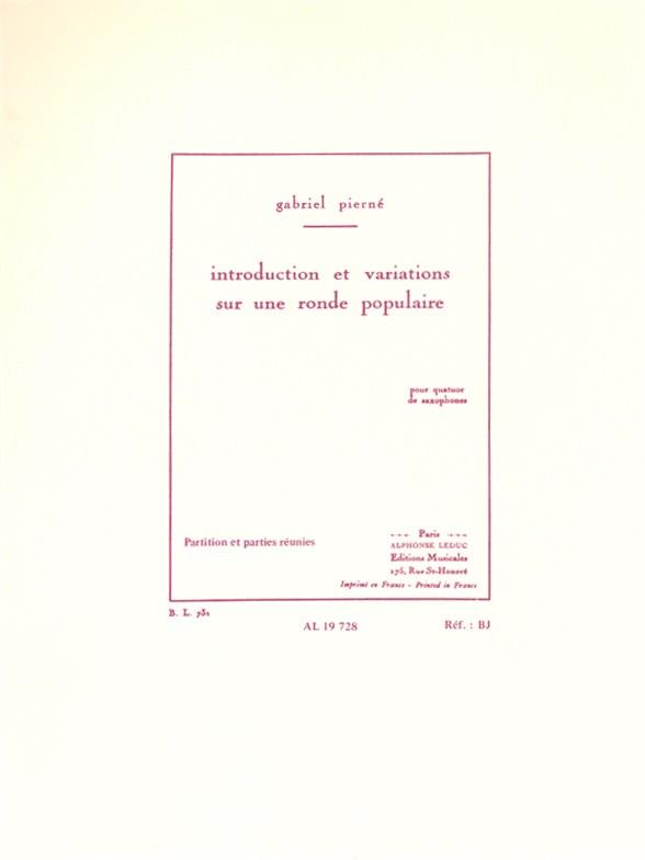 Introduction et variations