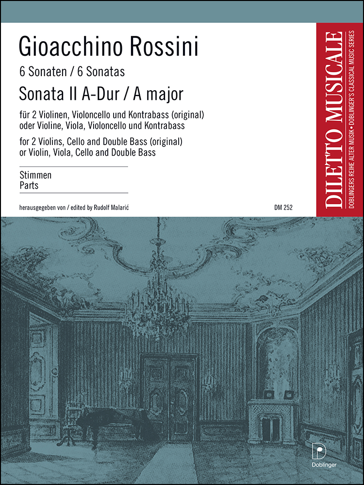 Sonate für Streicher No.2 in A-dur (Set of parts)