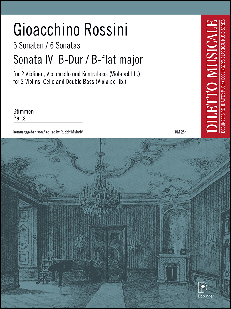 Sonate für Streicher No.4 (Set of parts)