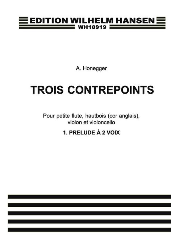 3 Contrepoints - No.1 Prelude