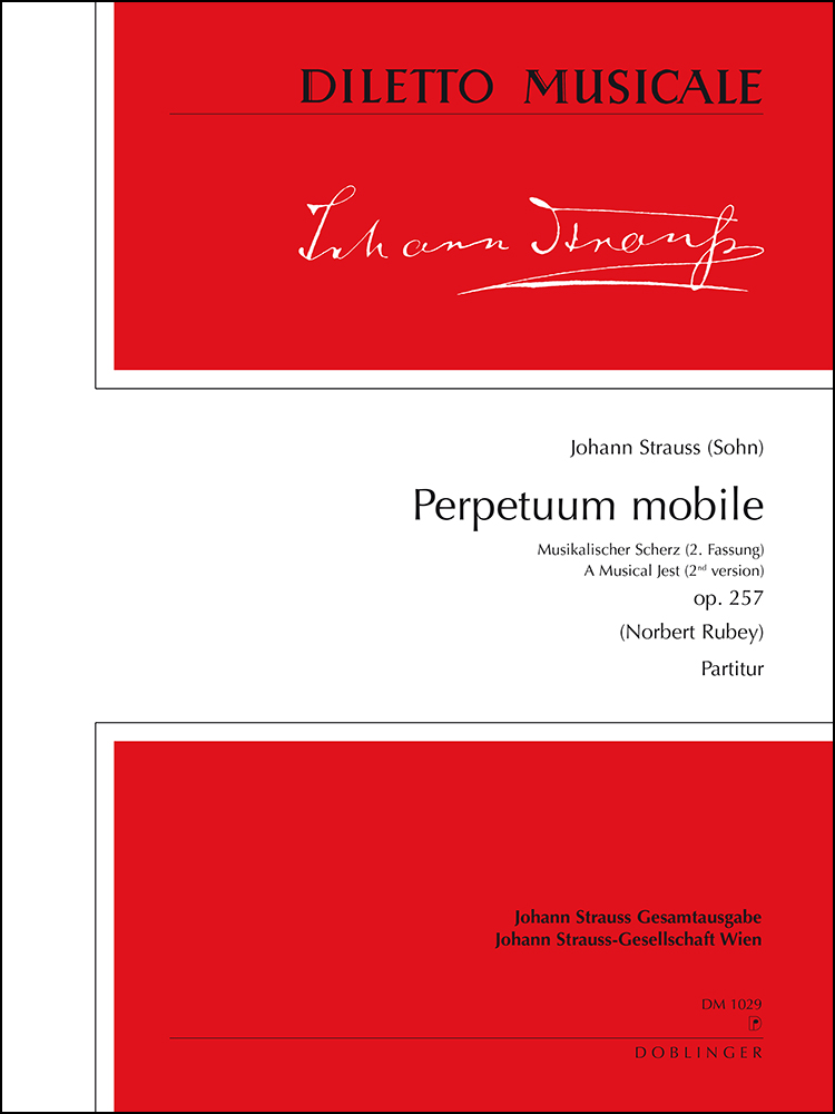 Perpetuum mobile, Op.257 (Full score)