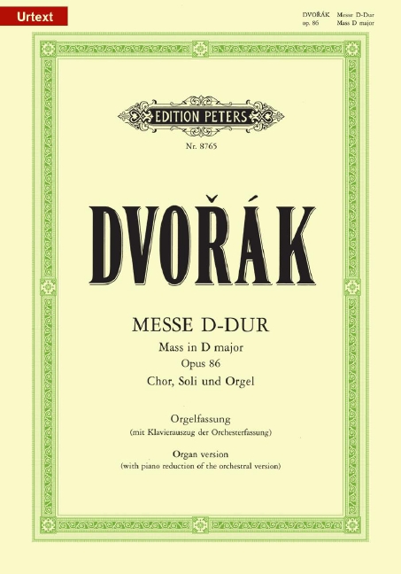 Messe D-dur, Op.86 (Piano reduction)