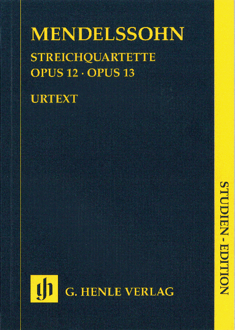 Streichquartette, Op.12 & 13 (Study score)