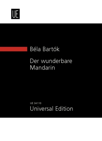 Der wunderbare Mandarin (Study score)