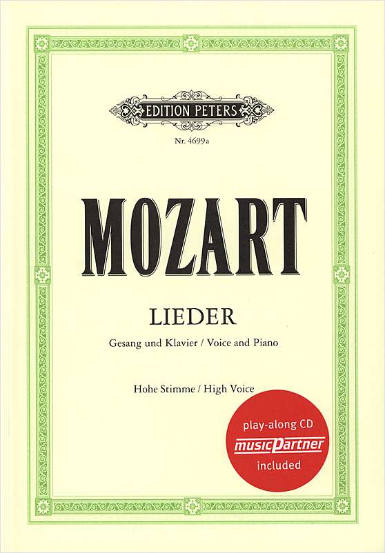 Lieder (Hohe Stimme) (Book & CD)