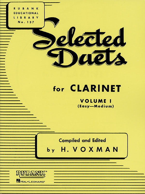 Selected Duets for Clarinet - Vol.1