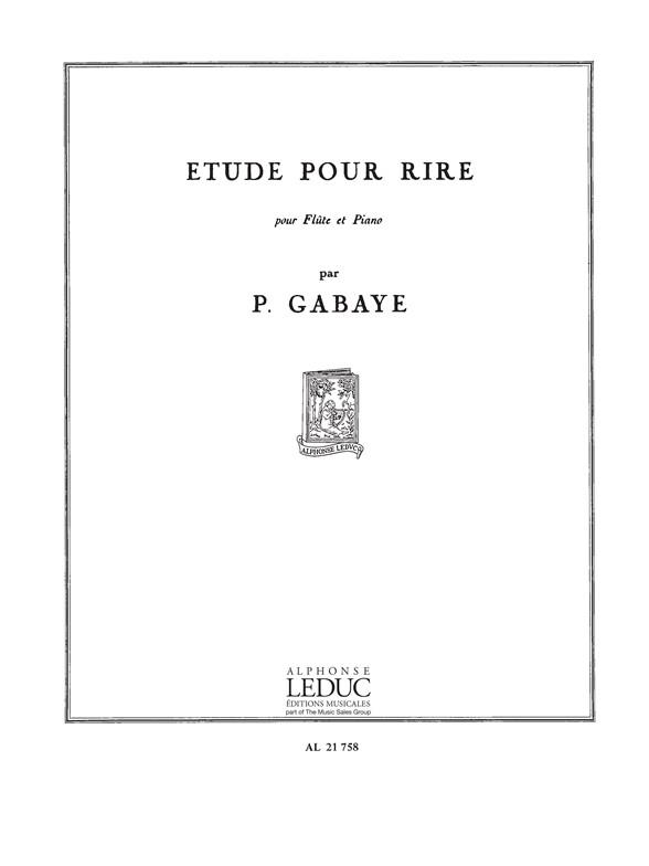 Etude pour rire