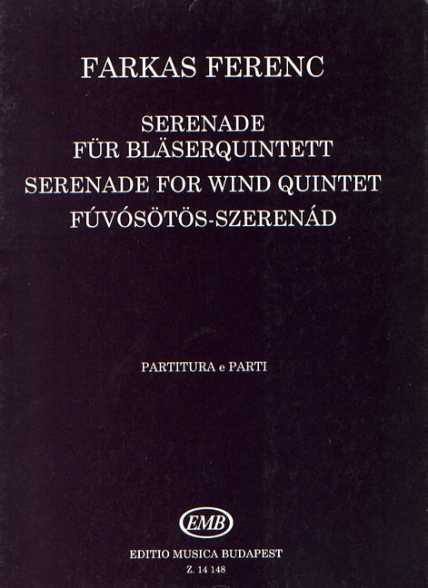 Serenade fur Blaserquintett (Sc & pts)