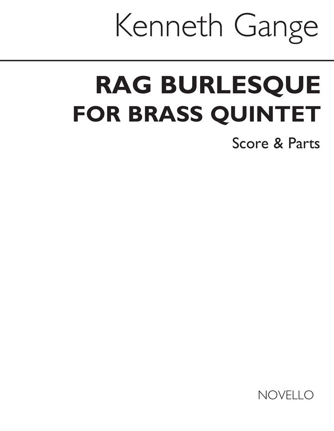 Rag burlesque (Score & parts)