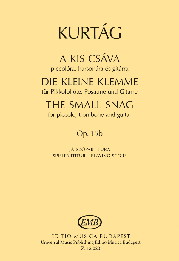 Die kleine Klemme, Op.15b