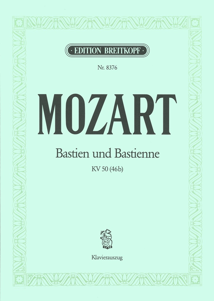 Bastien und Bastienne, KV.50 (46b) (Vocal score)