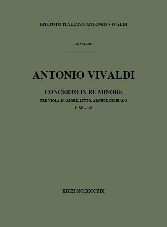 Concerto in re RV 540-F.XII/38 (Full score)