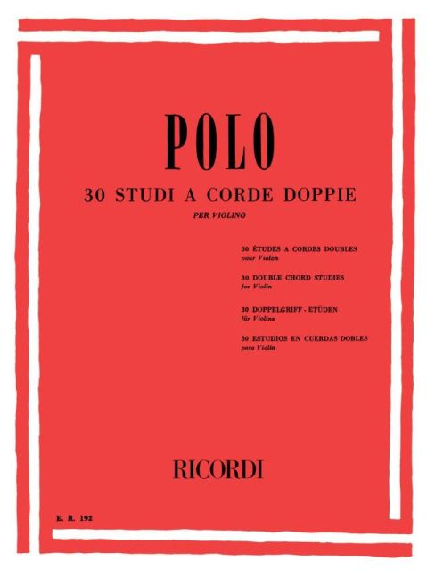 30 Studi a Corde Doppie