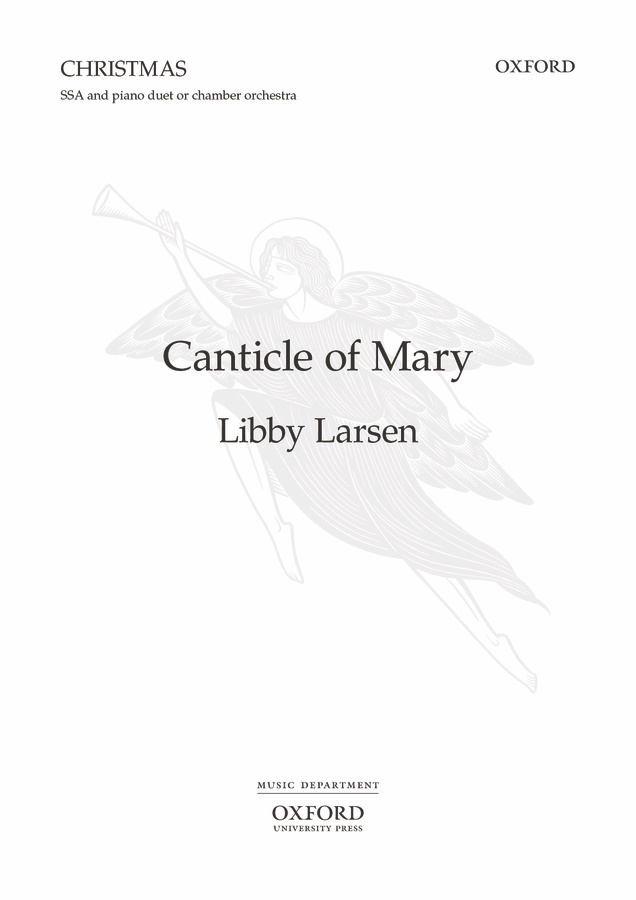 Canticle of Mary (Vocal score)