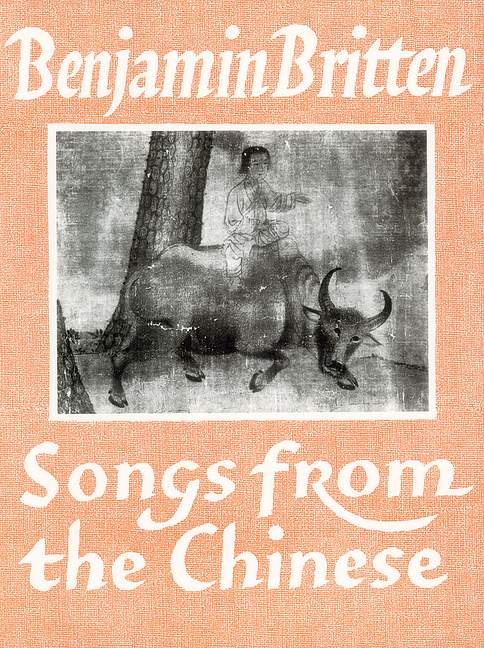 Songs from the chinese, Op.58