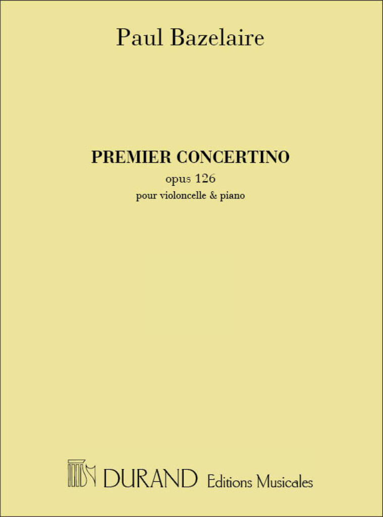 Premier Concertino, Opus 126