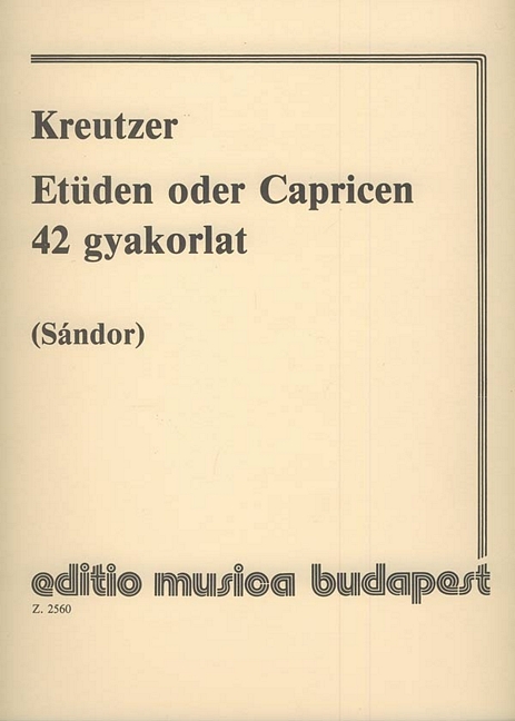 42 Etuden oder Capricen