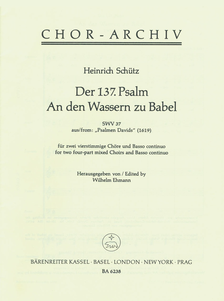 An den Wassern zu Babel, SWV.37