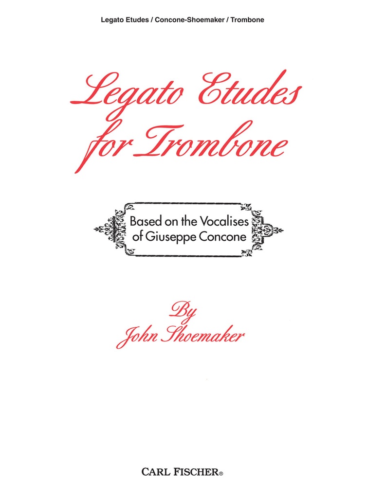 Legato Etudes (Based on Concone's vocalises)