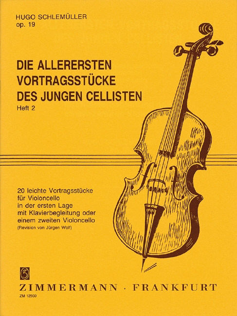 Die allerersten Vortragsstucke, Op.19/2