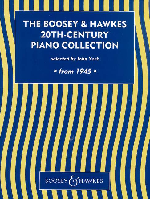 20th Century piano coll. (after 1945)