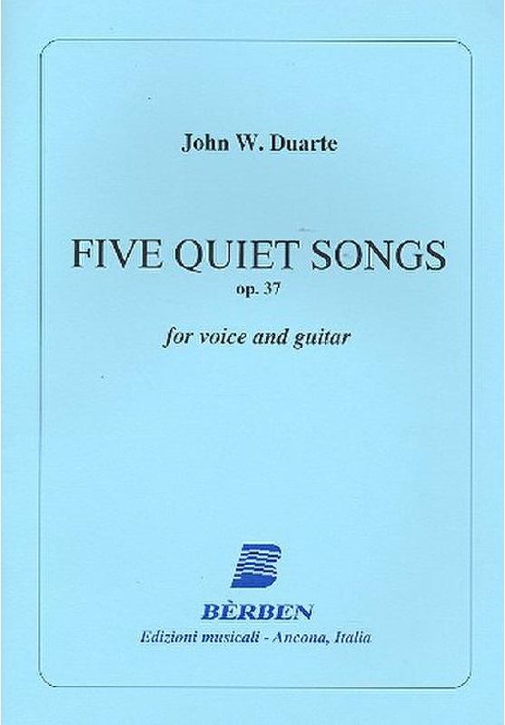 5 Quiet Songs, Op.37