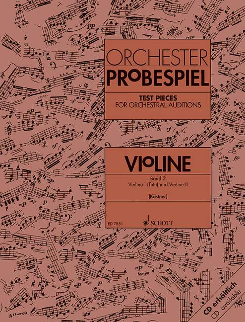 Orchester Probespiel - Violin Vol.2