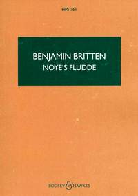 Noye's fludde, Op.59 (Pocket score)