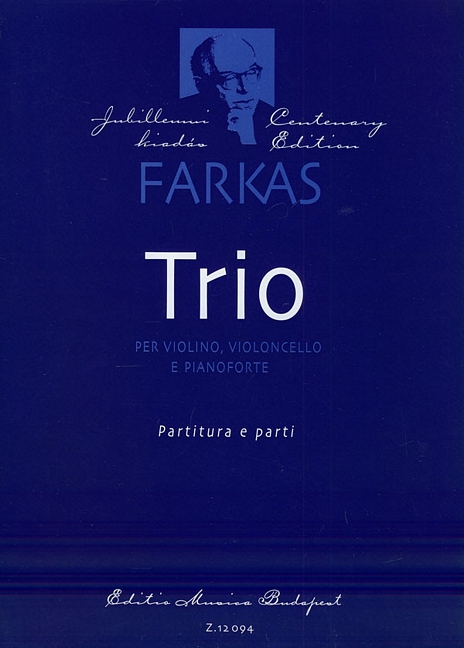 Trio for violin, violoncello and piano