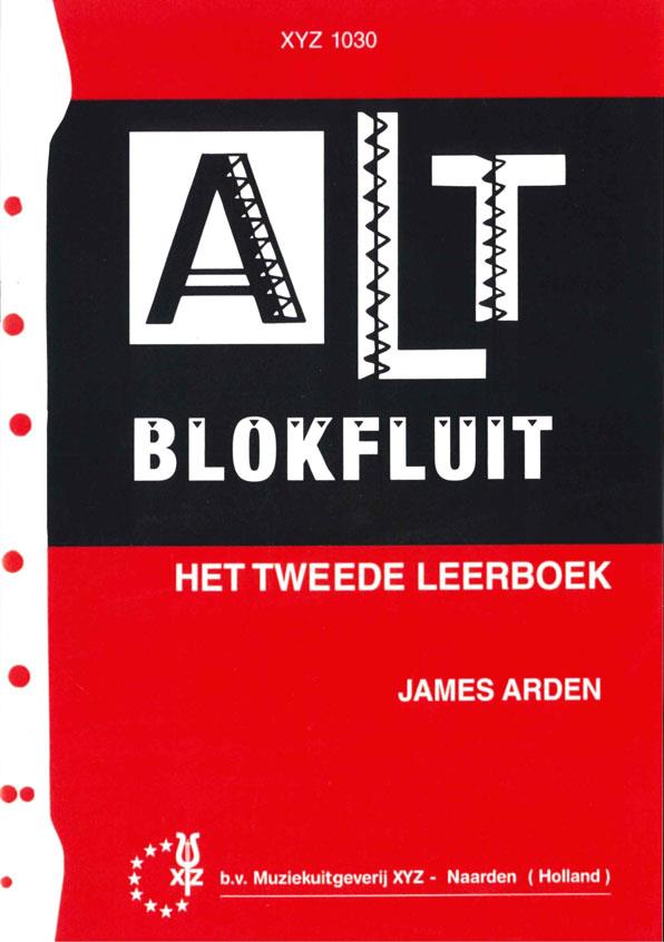 Het Tweede Leerboek voor Altblokfluit