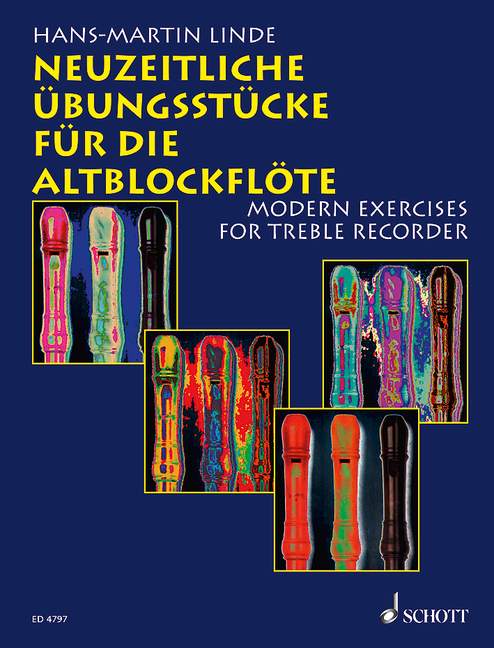 Neuzeitliche Übungsstücke für die Altblockflöte