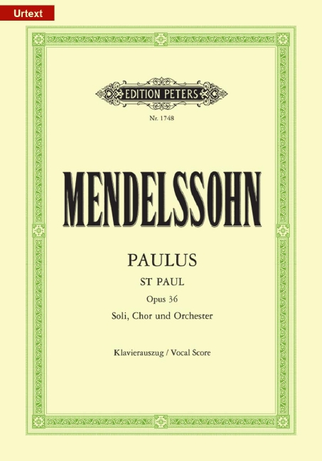 Paulus (Piano reduction)