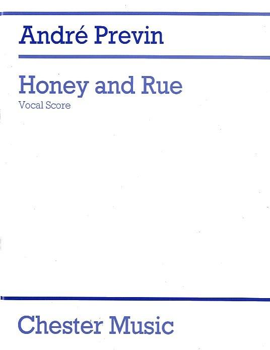 Honey & rue (vocal score)