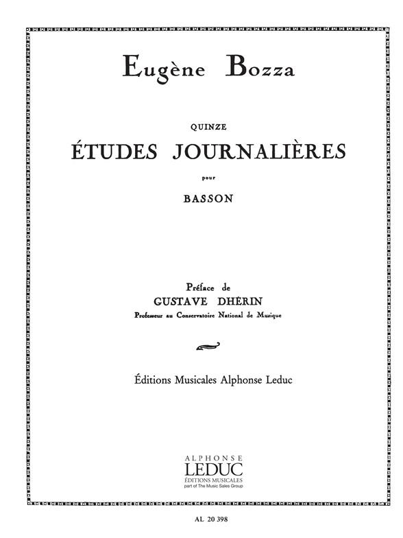 15 Etudes Journalières