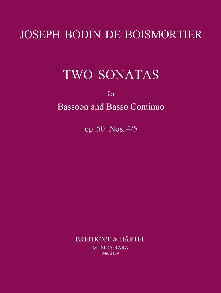 Sonatas in D minor and C minor, Op.50/4-5